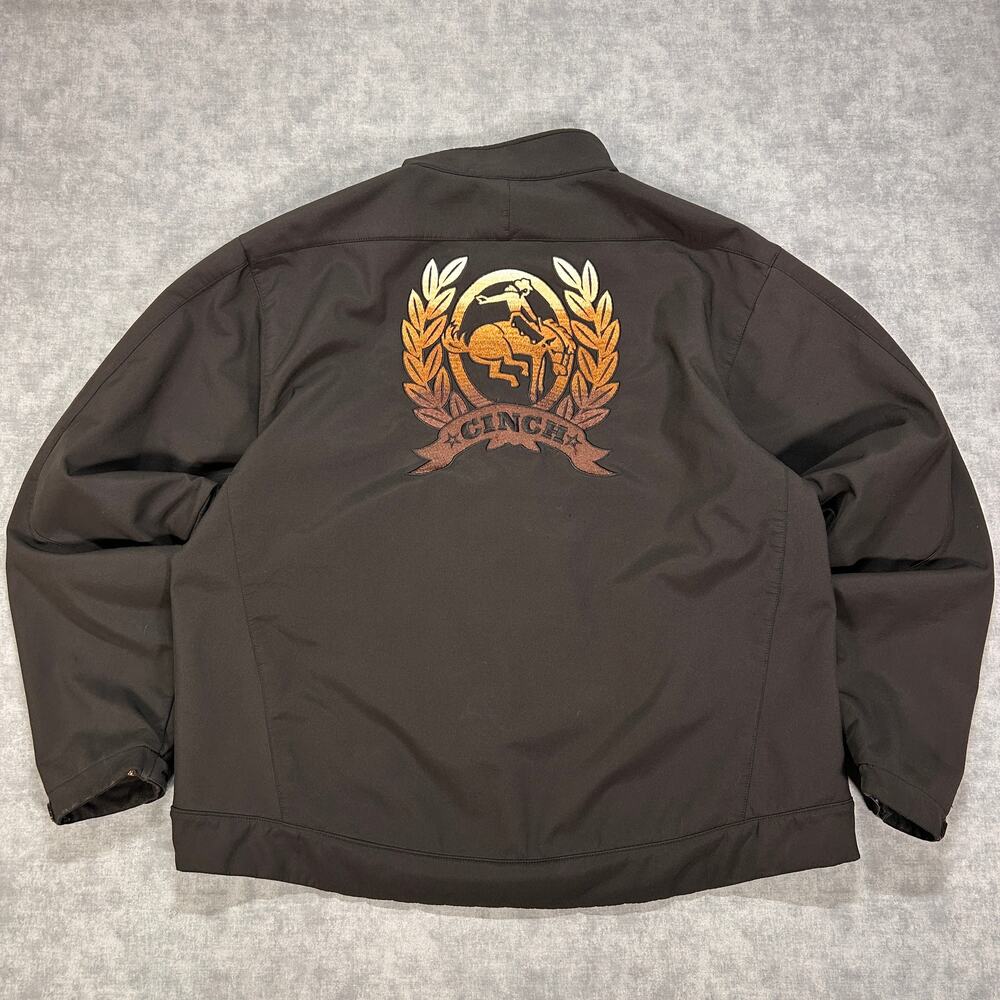 Cinch Bonded Softshell Jacket Southwestern Lining Men 3XL Embroidered MWJ156706X